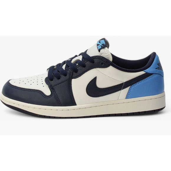 Jordan Air 1 Retro Low OG 'Obsidian' (CZ0790-400, Blue) Size 9.5 - Picture 1 of 11